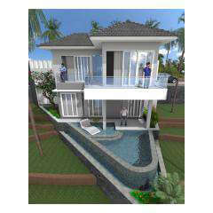 Balcony Pool - Bali Villa Projects - Own a Holiday Home in Bali - Palm Living Bali