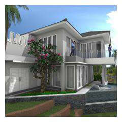 Side View - Bali Villa Projects - Own a Holiday Home in Bali - Palm Living Bali