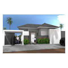 Front Garage - Bali Villa Projects - Own a Holiday Home in Bali - Palm Living Bali